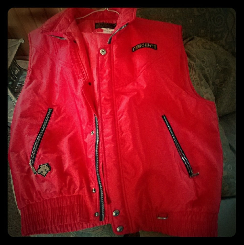 Descente ski vest large
